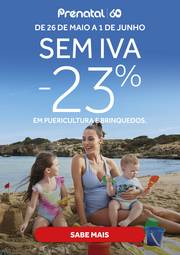 Catálogo Prénatal | Prénatal SEM IVA -23% | 27/05/2023 - 01/06/2023