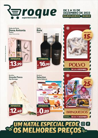 Catálogo Roque Supermercados | Folheto Roque Supermercados | 02/12/2022 - 15/12/2022