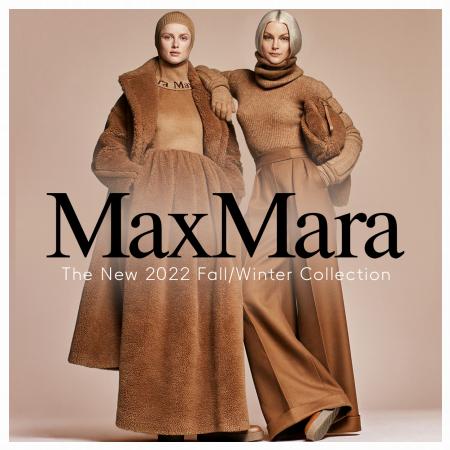 Promoções de Marcas de luxo em Alcochete | The New 2022 Fall/Winter Collection de Max Mara | 03/10/2022 - 01/12/2022