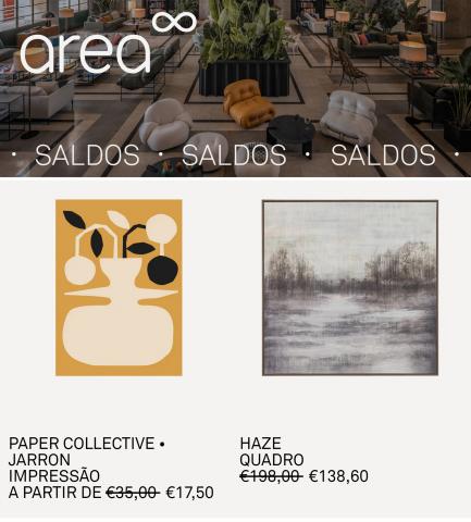 Catálogo Area em Vila Nova de Gaia | SALDOS Area | 12/09/2022 - 27/09/2022