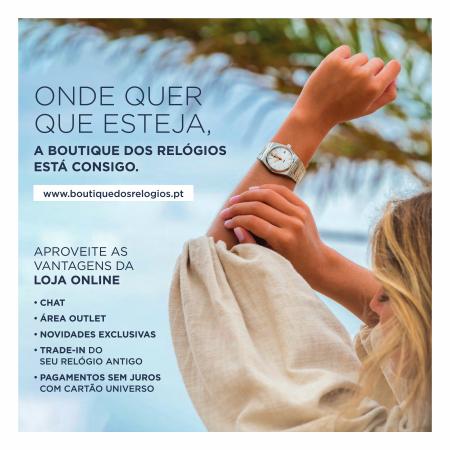 Catálogo Boutique dos Relógios | Tempo de receber o VERÃO | 20/07/2022 - 31/12/2022