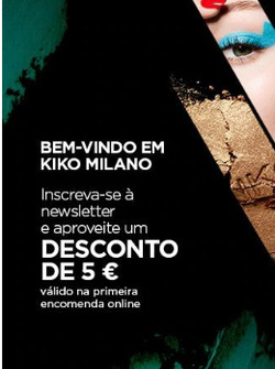 Promoção de KIKO no folheto de Lisboa