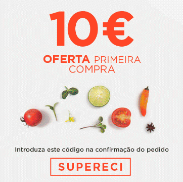10€ Oferta primeira compra