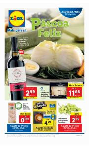 Promoções de Supermercados em Alcochete | Páscoa Feliz de Lidl | 30/03/2023 - 05/04/2023