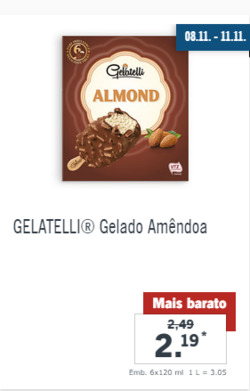 Promoção de Supermercados no folheto de Lidl em Viseu