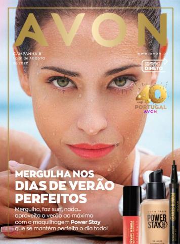 Promoções de Cosmética e Beleza em Figueira da Foz | Avon Brochura 8 2022 de Avon | 01/08/2022 - 31/08/2022