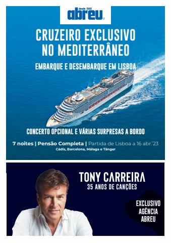 Catálogo Abreu | Cruzeiro Exclusivo Mediterraneo | 09/11/2022 - 16/04/2023