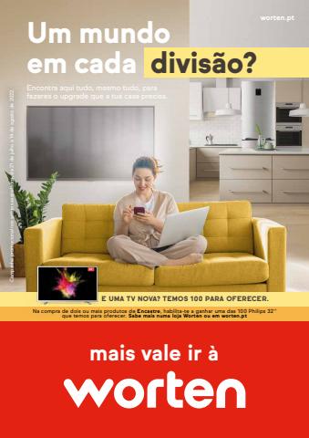 Promoções de Informática e Eletrónica em Lisboa | Folheto Tudo para o lar de Worten | 01/08/2022 - 14/08/2022