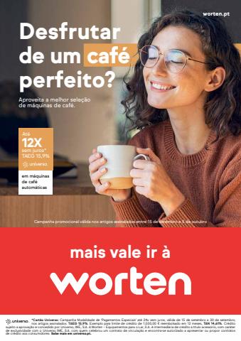 Promoções de Informática e Eletrónica em Alcochete | Especial Café  de Worten | 03/10/2022 - 05/10/2022