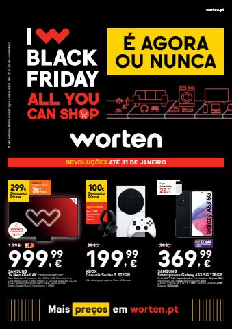 Catálogo Worten | Ofertas Worten Black Friday | 24/11/2022 - 28/11/2022