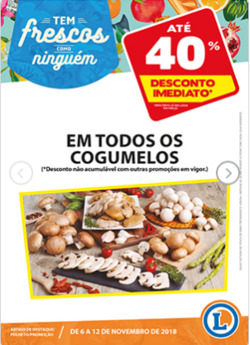 Promoção de Supermercados no folheto de E.Leclerc em Viseu