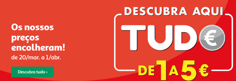 Descubra aqui Tudo de 1a 5€
