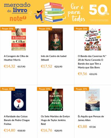 Promoções de Livrarias, Papelaria e Hobbies em Matosinhos | Descontos até 50% de Note! | 15/06/2022 - 11/07/2022