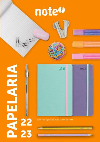 Promoções de Livrarias, Papelaria e Hobbies em Leiria | Catalogo Note 2022-2023 de Note! | 03/10/2022 - 31/07/2023