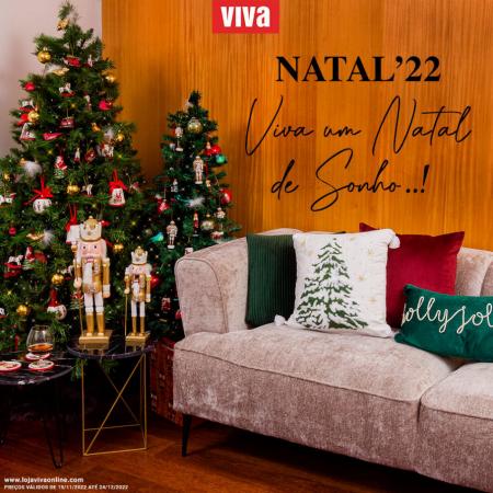 Promoções de Casa e Decoração em Coimbra | NATAL'22 de VIVA | 21/11/2022 - 24/12/2022