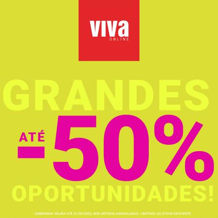 Catálogo VIVA em Coimbra | Desconto 50% | 05/05/2023 - 31/05/2023