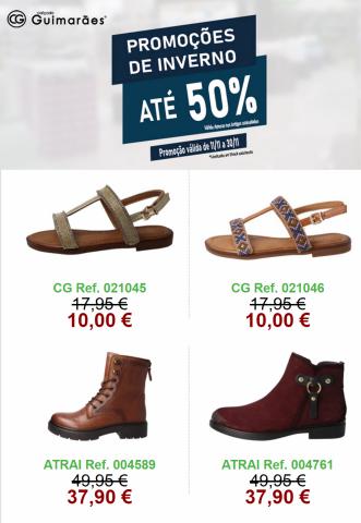 Promoções de Roupa, Sapatos e Acessórios em Coimbra | Promoções Calçado Guimarães de Calçado Guimarães | 18/11/2022 - 01/12/2022
