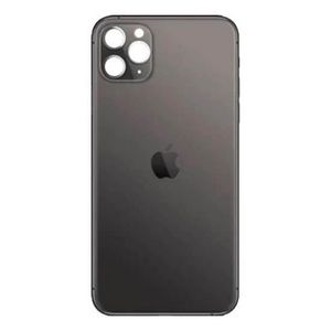 Oferta de Tampa Traseira Vidro Apple iPhone 11 Pro Max Cinzento Sideral por 27,9€ em Tek4life