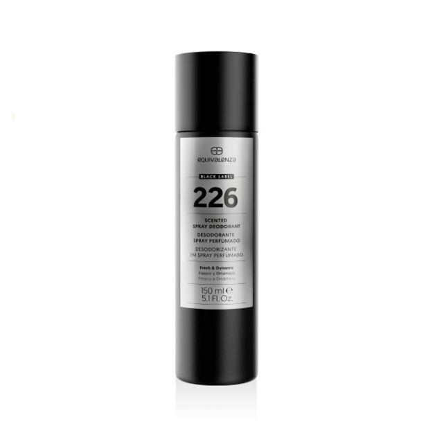 Oferta de Desodorizante spray perfumado Black Label 226 por 6,95€