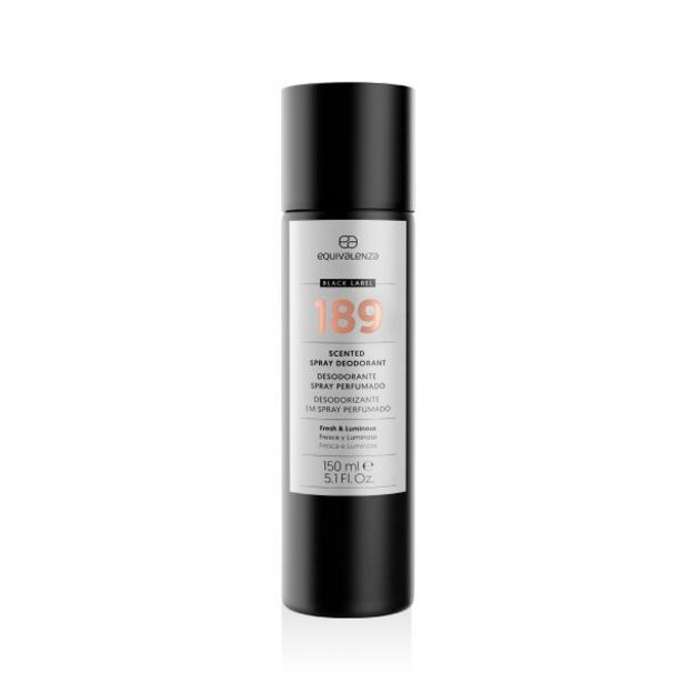 Oferta de Desodorizante spray perfumado Black Label 189 por 6,95€