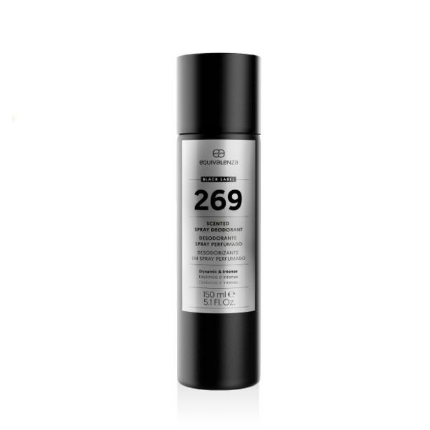 Oferta de Desodorizante spray perfumado Black Label 269 por 3,89€