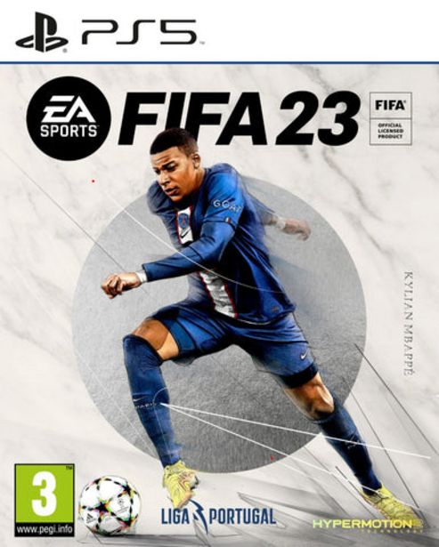Oferta de Reserva Já Jogo PS5 FIFA 23 por 67,9€ em Media Markt