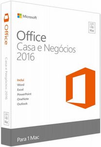 Oferta de Software Microsoft Office Mac Casa E Negócios 2016 1 Licença Português por 129€ em Media Markt