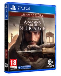 Oferta de Reserva Já Jogo PS4 Assassin’s Creed: Mirage - Deluxe Edition por 49€ em Media Markt