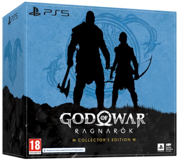 Oferta de Reserva Já Jogo PS5/PS4 God Of War Ragnarök - Edição Colecionador por 182€ em Media Markt