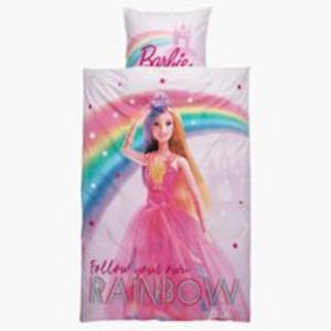 Oferta de Conj capa edredu00e3o BARBIE 155x220 por 2000,2€ em JYSK
