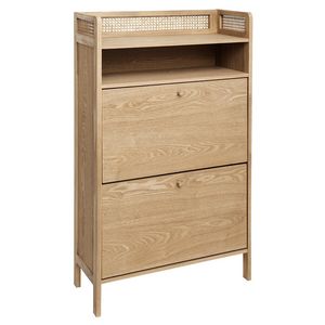 Oferta de Sapateira Em Mdf E Rattan Arty por 109€ em hôma