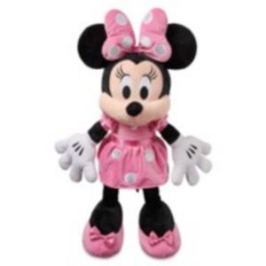 Oferta de Peluche grande rosa Minnie Mouse, Disney Store por 30€ em Disney Store