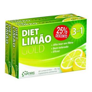 Oferta de Pack Diet Limão Gold 25% Desconto por 17,32€ em Well's