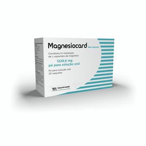 Oferta de Magnesiocard sem Açucar Saquetas em Pó por 8,95€ em Well's