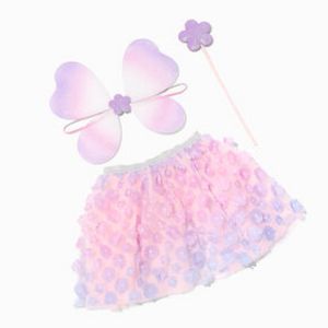Oferta de Claire's Club Purple Floral Ombre Dress Up Set - 3 Pack por 17,99€ em Claire's