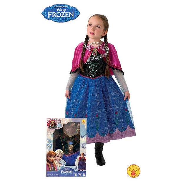 Oferta de Disfraz Anna Frozen infantil por 39,95€ em Centroxogo