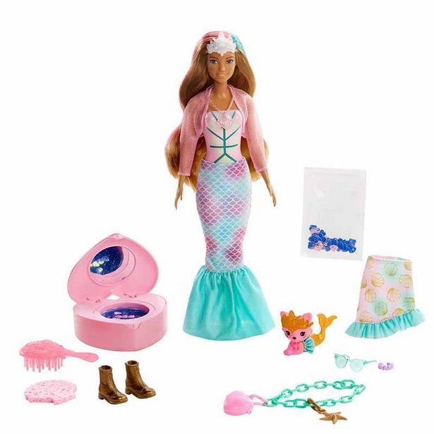 Oferta de Barbie Color Reveal Sereia por 36,5€ em Centroxogo