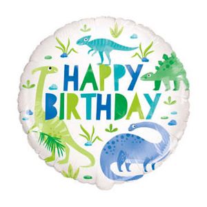 Oferta de Balão Foil Dinossauro 46cm Codipostal por 2,39€ em Pingo Doce