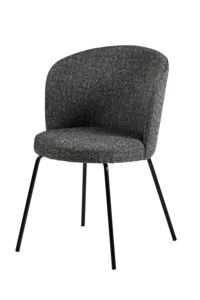 Oferta de OLIVIER Cadeira de sala de estar cinzento por 99€ em CASA