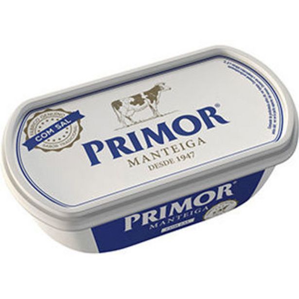 Oferta de Manteiga PRIMOR C/Sal 250gr por 189€