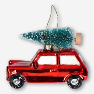Oferta de Bola de Natal. Carro com árvore de natal por 3€ em Flying Tiger