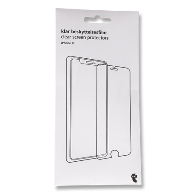 Oferta de Screen protector. Fits iPhone X por 3€