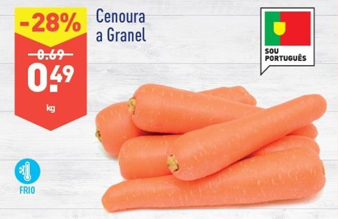 Oferta de Cenouras por 0,49€