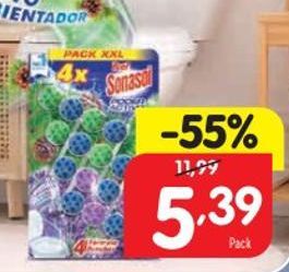Oferta de Pastilhas para wc Sonasol por 5,39€