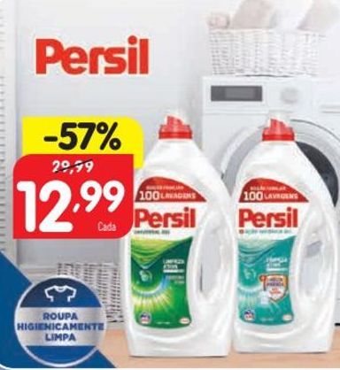 Oferta de Detergente líquido Persil por 12,99€