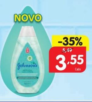 Oferta de Shampoo para bebé Johnson's por 3,55€