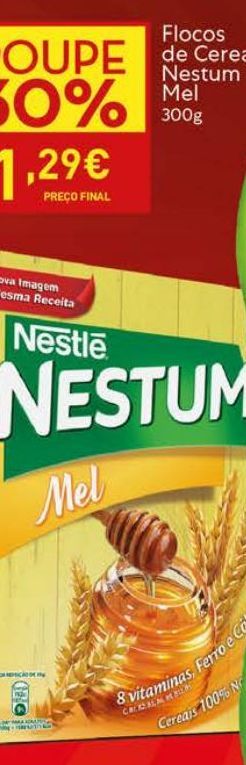 Oferta de Cereais Nestlé por 1,29€