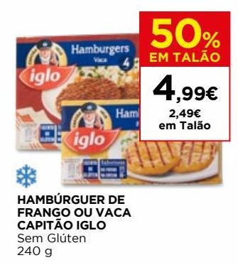 Oferta de Hambúrguer de frango por 4,99€