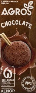 Oferta de Leite AGROS Chocolate 200ml por 0,42€ em SPAR