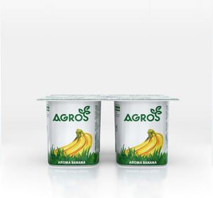 Oferta de Iog AGROS Aroma Banana 120gr por 0,24€ em SPAR